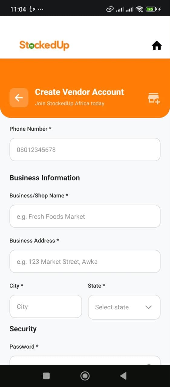 Step 3: Add your business details